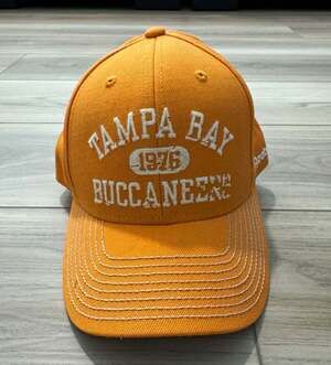 Reebok NFL Vintage Tampa Bay Buccaneers 1976 Creamsicle Wool Adjustable Cap